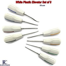 Dental Root Elevators Oral Surgery PDL Luxating Tooth Loosening Plastic Handle