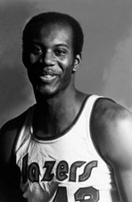 Kermit Washington Of The Portland Trailblazers Poses Old Basketball Photo