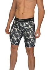 Men Athletic Fit Compression Shorts, Superior Performance Fabric.. S - XL