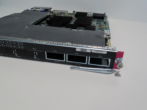 CISCO WS-X6708-10GE V03 8-PORT GIGABIT ETHERNET NETWORK SWITCH MODULE - Picture 3 of 5