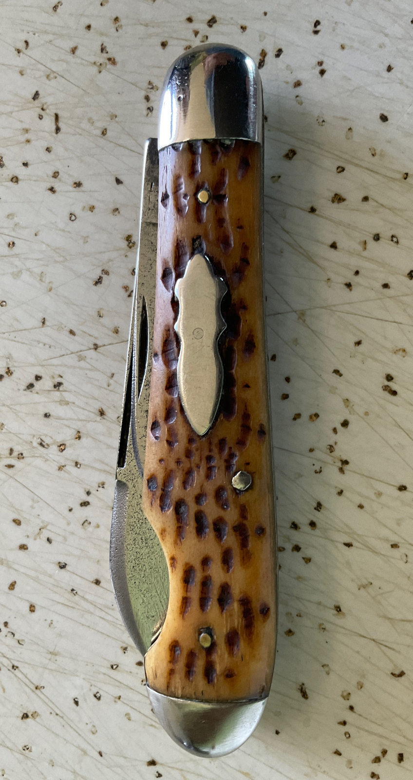 ANTIQUE/VINTAGE HIBBARD SPENCER BARTLETT & CO USA EASY OPEN POCKET