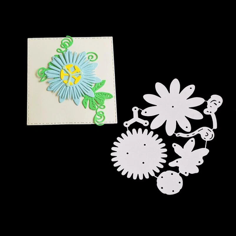 Blumen Metall Stencil Cutting Dies Scrapbooking Karten Handwerk Stanzschablone  - Bild 4 von 4