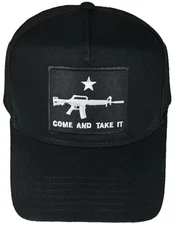 COME AND TAKE IT AR-15 RIFLE HAT SECOND 2ND AMENDMENT MOLON LABE CONSTITUTION