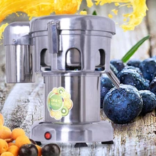 Commercial Juice Extractor Machine Fruit Vegetable Juicer Electric Stainless370W