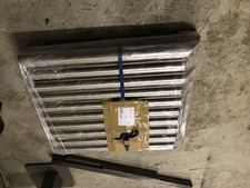 10 x 4” (100mm) Stainless Steel Security Bollards, car park, driveway, walkway.