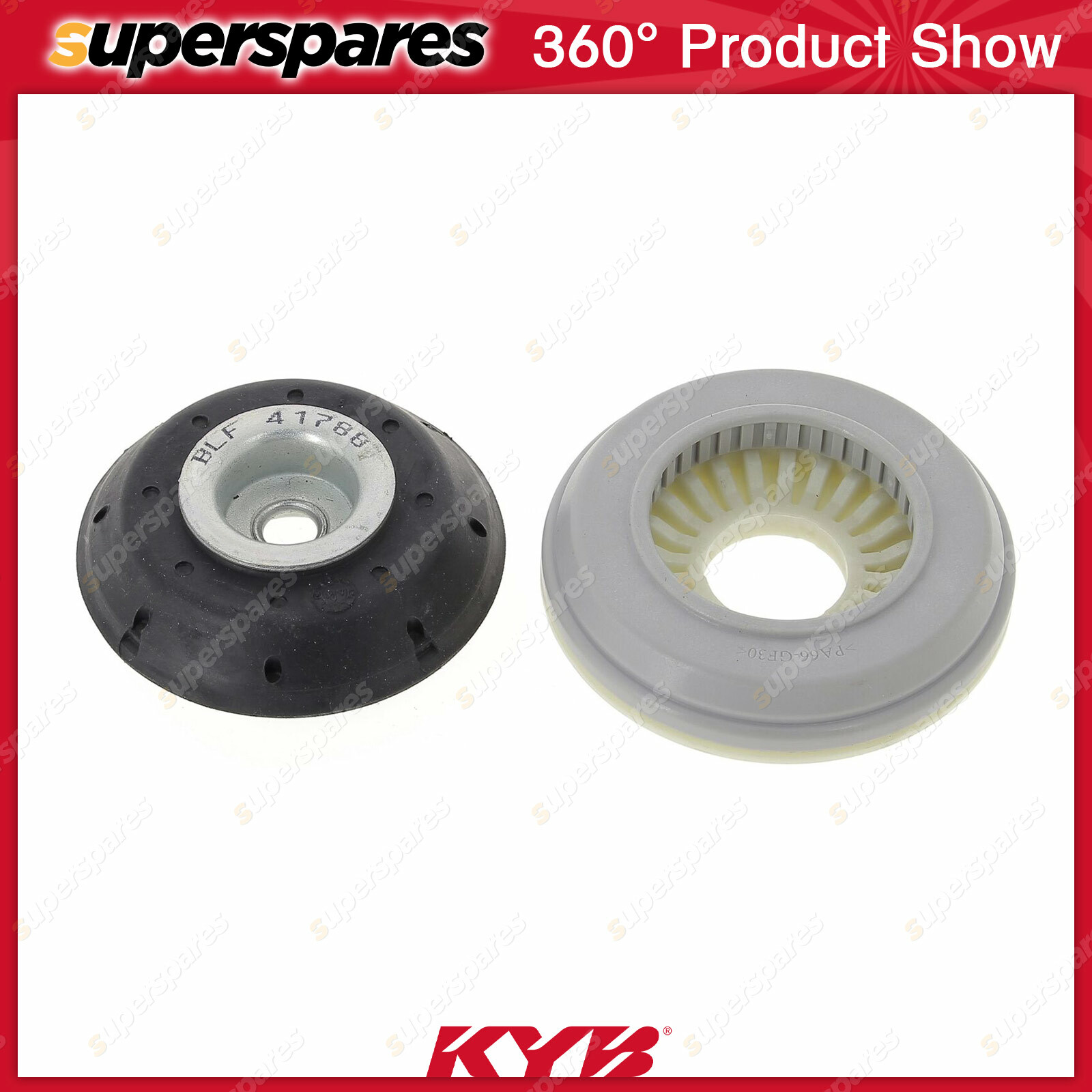 2x KYB Front Strut Top Mounts for Opel Corsa SL 1.4 I4 FWD Hatchback