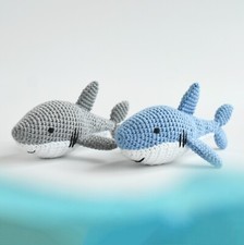 SHARK Crochet Sea Animal - Shark Amigurumi Stuffed Gift - Gift for Kid