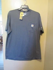 NWT MEN'S 2X-LARGE 2XL RELAXED FIT SS CARHARTT FORCE UPF 25 POCKET T-SHIRT