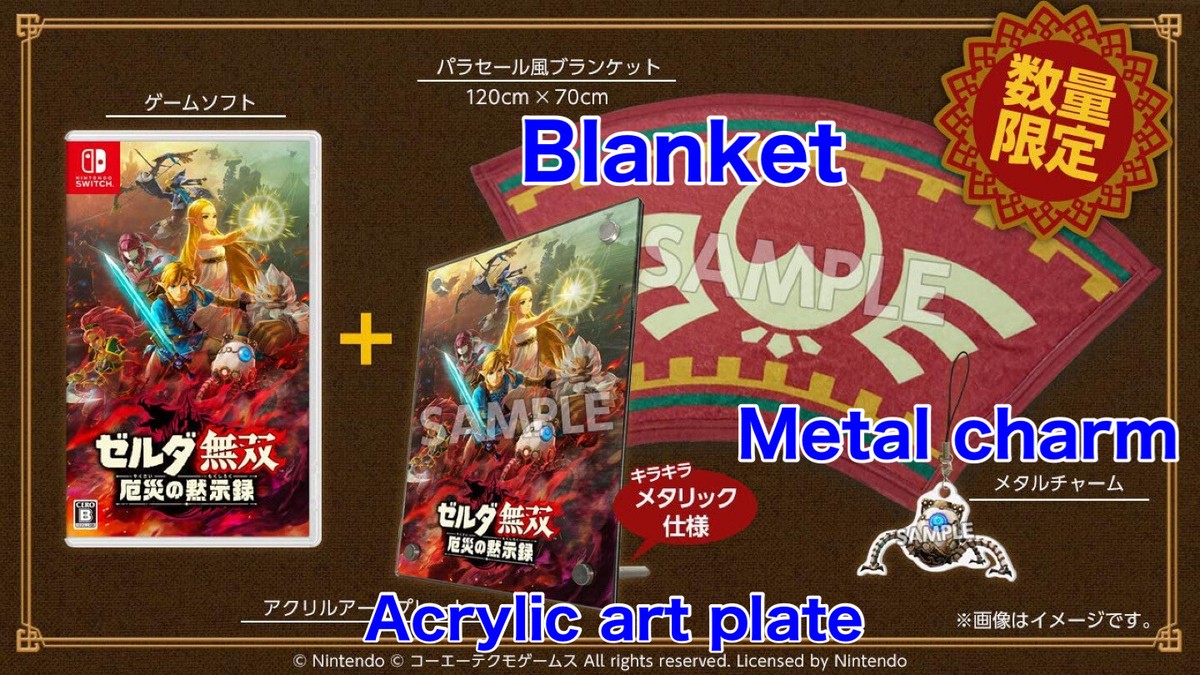Hyrule Warriors: Age of Calamity TREASURE BOX Limited Zelda