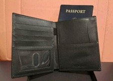 Passport Full Grain Leather Wallet For Men