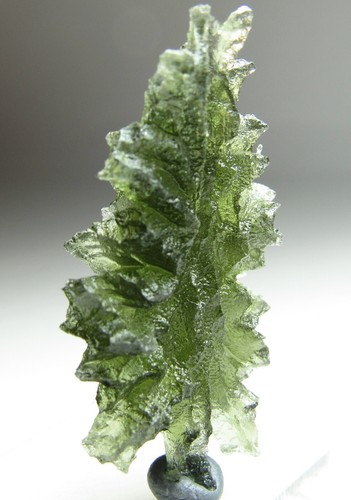 BREATHTAKING SUPER FINE HEDGEHOG BESEDNICE MOLDAVITE CRYSTAL!!! CZECH REPUBLIC - Picture 9 of 15