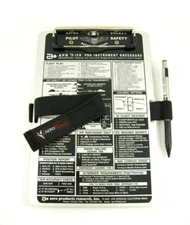 Airplane Pilot Kneeboard Replacement Strap