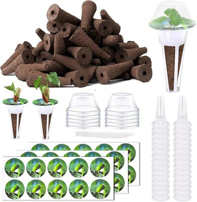 #ad 121x Seed Pods Kit Hydroponics Garden Accessories for Hydroponic Growing System $15.98