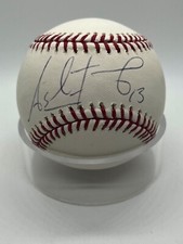 Asdrubal Cabrera Indians Nationals Signed Autograph OMLB Baseball PSA DNA *94