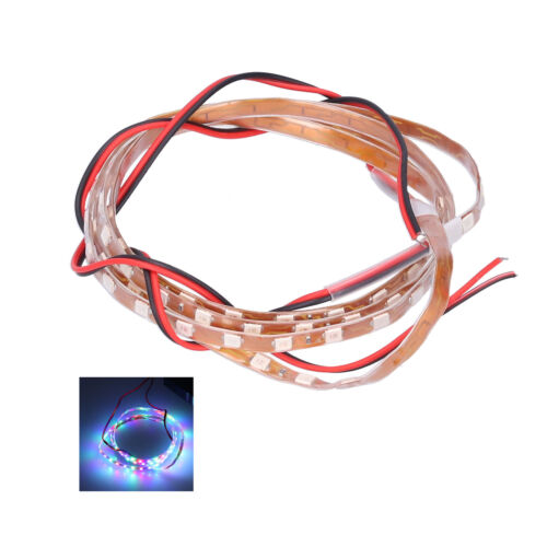 Colorful Light 90cm LED Strip 90 Lamp Chips Decorative Ambient Lighting 12V - Picture 1 of 12