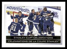 2021-22 Topps NHL Sticker Collection #22 Stanley Cup Celebration