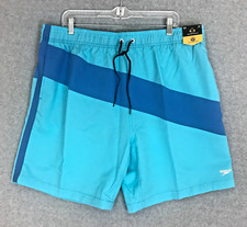 NEW Speedo Mens Bondi Board Shorts XXL Swim Suit Trunks Comfort Stretch UPF 50