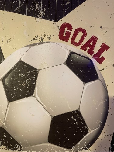 GOAL Soccer Ball Canvas Art Print 24" X 24" - Picture 4 of 4