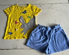 Girls MINI BODEN/CREWCUTS Theme Size 5-6 Bunn...