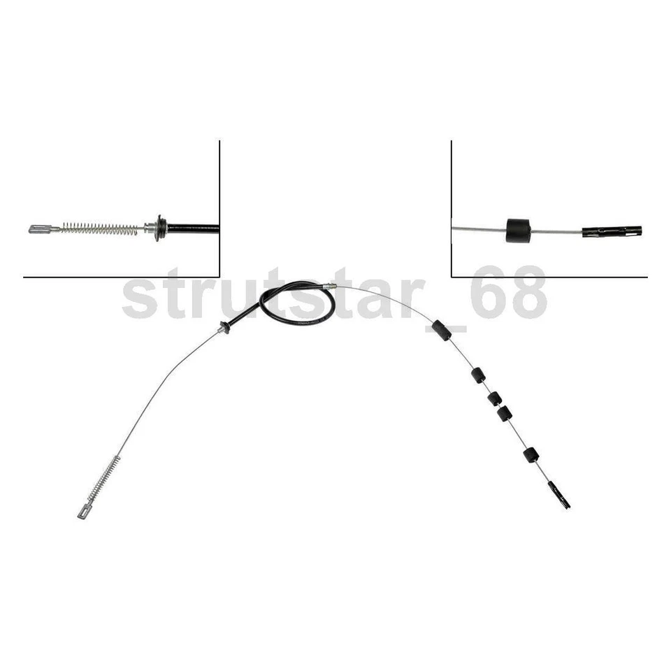 3 Front Rear Parking Brake Cable Fits Ford Crown Victoria 4.6L - Image 4 of 4