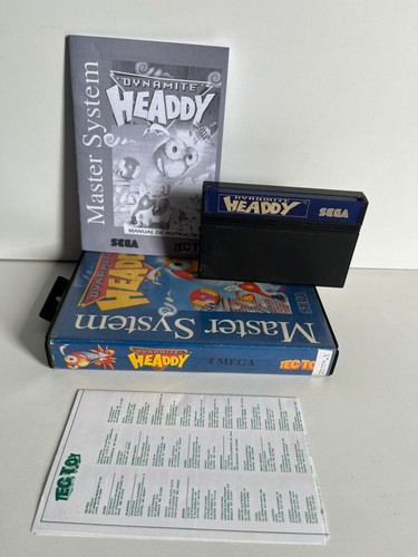 Dynamite Headdy - Sega Master System - Tectoy - Tec Toy - Brazil - Picture 3 of 3