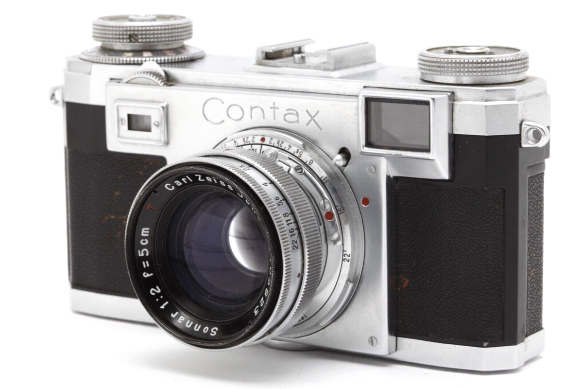 コンタックス IIa Contax IIA Color Dial 35mm Rangefinder Camera Body with 5cm f2