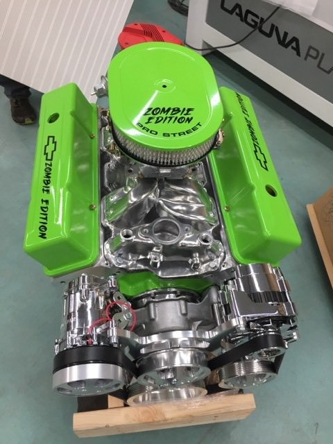 350 F CRATE MOTOR 430HP A/C ROLLER chevy TURNKEY Crate Engine 383