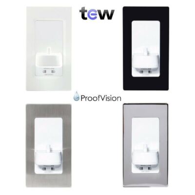 ProofVision In-Wall Ladegerät für elektrische Zahnbürste mit Rasierersteckdose - PV12P