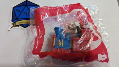 Gold Goofy #1 Runaway Railway McDonald's Disney Happy Meal Toy New Sealed 2/2