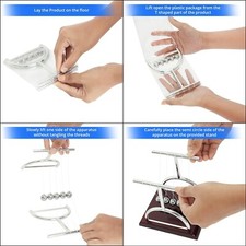 Newton Cradle Pendulum Metal Perpetual Motion Toy & Swing Balance Collision