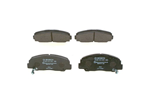 BOSCH Disc Brake Pads SET Front Axle Fits DAIHATSU Fourtrak Rocky 1985-1998 - Picture 3 of 6