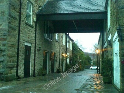 Photo 6x4 Quaint Cornmill Mews Whalley Banks Developed and yet still symp c2009