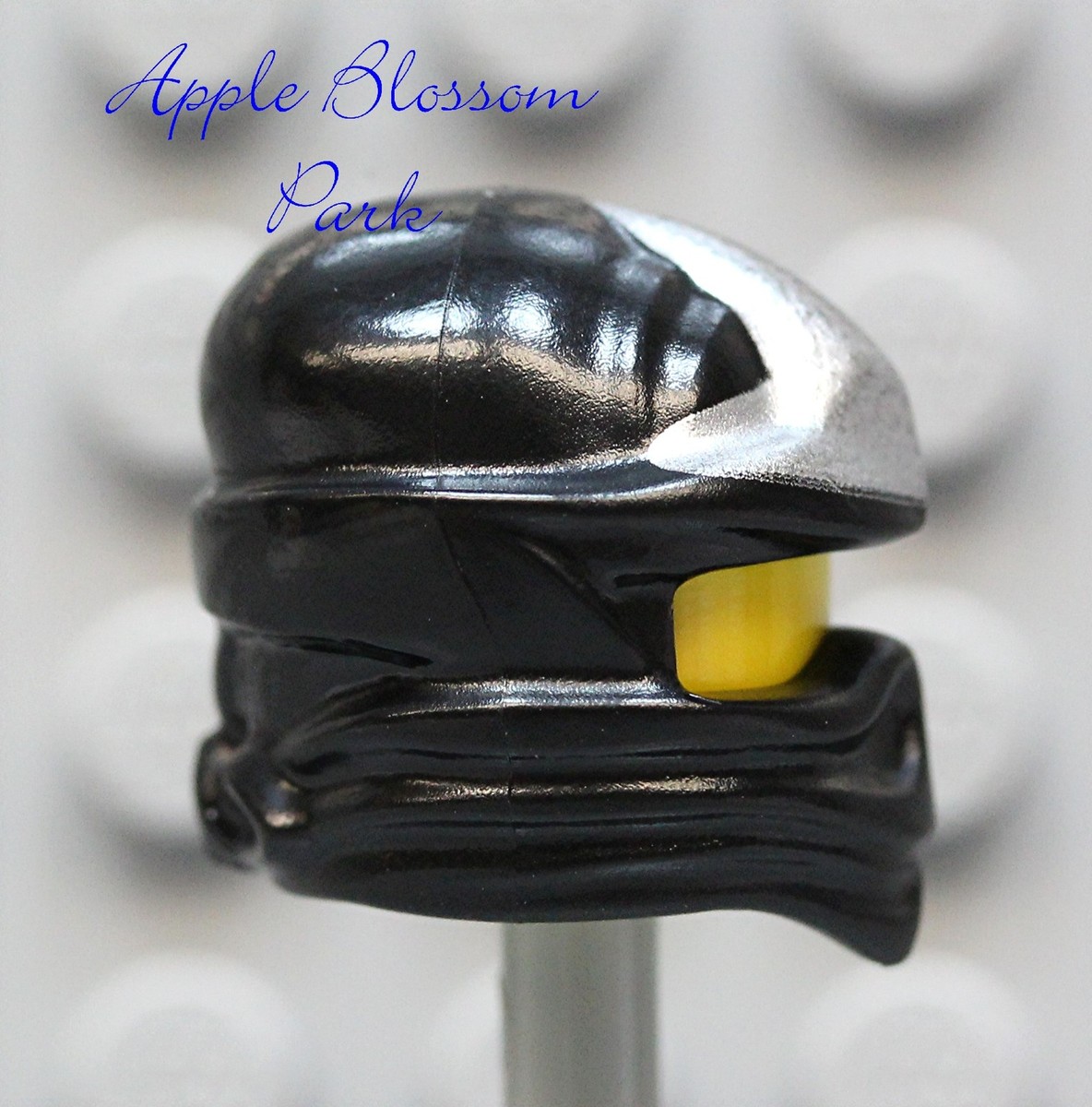 NEW Lego Ninjago Ninja BLACK HEAD WRAP - ZX Cole Minifig NEW Lego Ninjago Ninja BLACK HEAD WRAP - ZX Cole Minifig