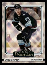2024-25 O-Pee-Chee OPC Premier Diamond Rainbow #P6 Jared McCann /75