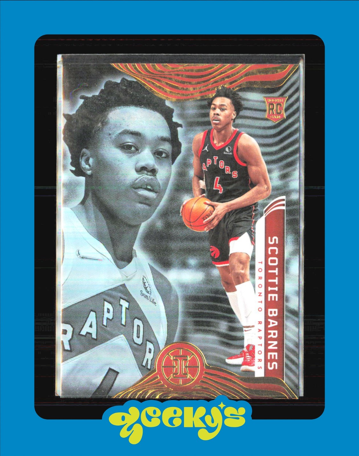 2021-22 Panini Illusions Scottie Barnes  #154 Raptors RC