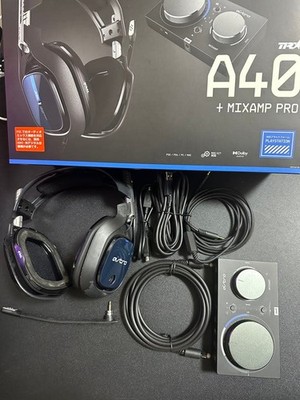 ASTRO A40 TR + Mixamp Pro Wired Gaming Headset PC/Mac/PS4 From Japan #2