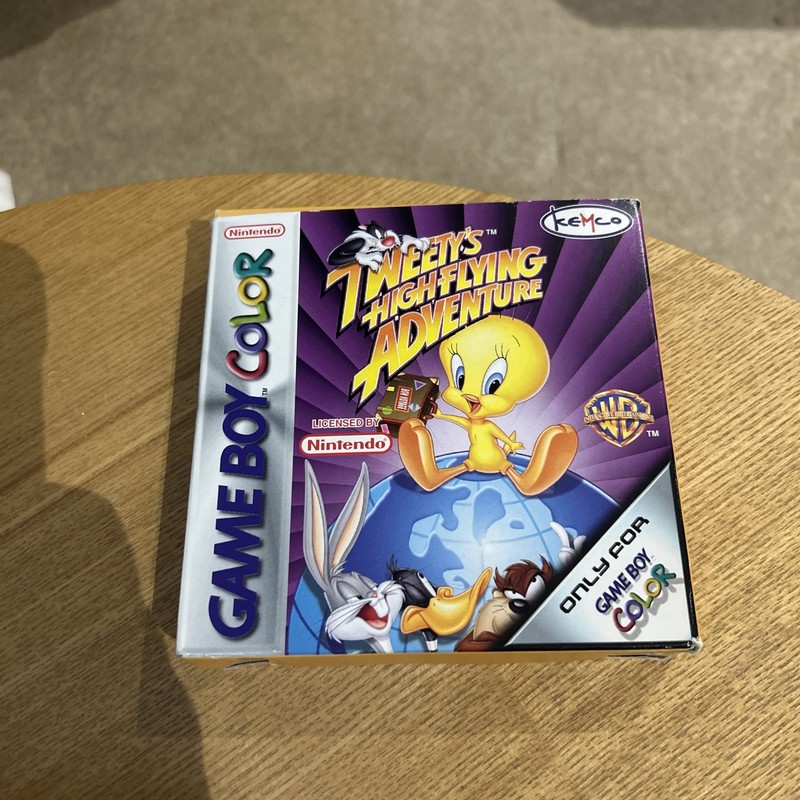 Tweety's High Flying Adventure (Nintendo Game Boy Color, boxed, manual & insert