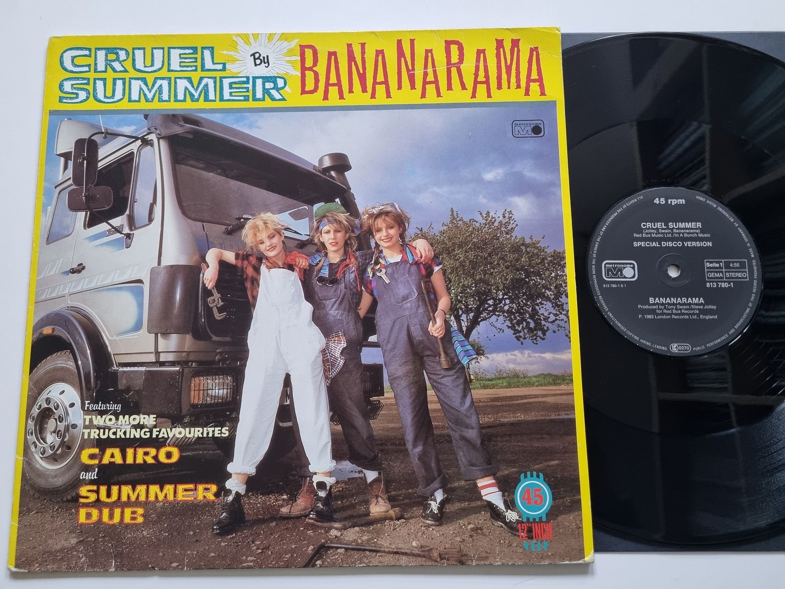 Bananarama - Cruel Summer 12'' Vinyl Maxi Germany