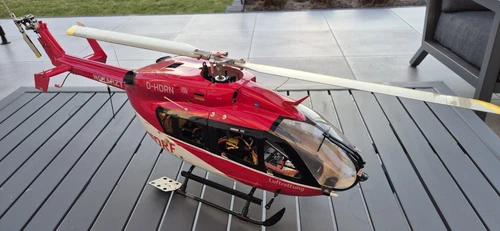 ALIGN T-REX 450 in EC145 GFK Scale Rumpf - Picture 2 of 6