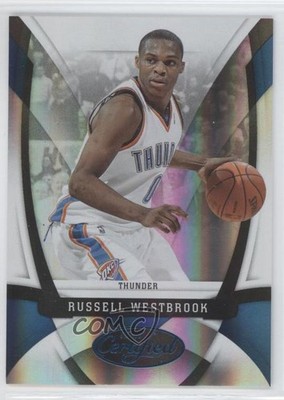 2009-10 Certified Mirror Blue 61/100 Russell Westbrook #45 2d0