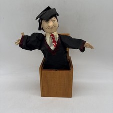 Vintage 1988 Jax Of Maine Jack-in-the-Box Graduation