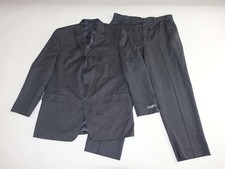 Apt. 9 Mens Pinstripe 3 Button Suit Size 44 L...