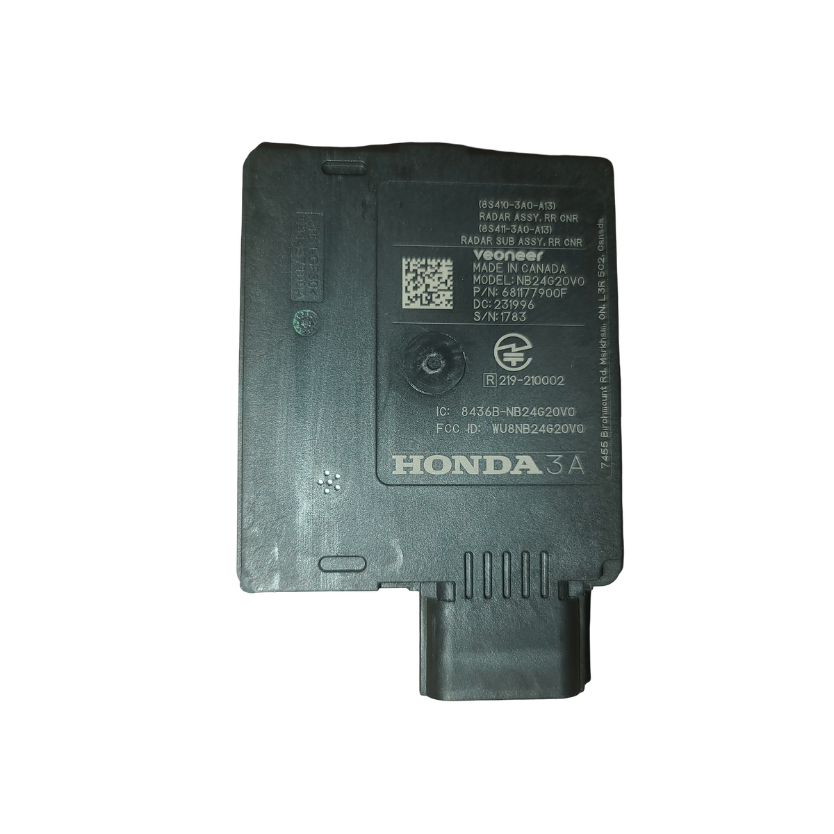 Genuine 2023-2025 Honda CR-V Blind Spot Radar Sensor - Left Side 