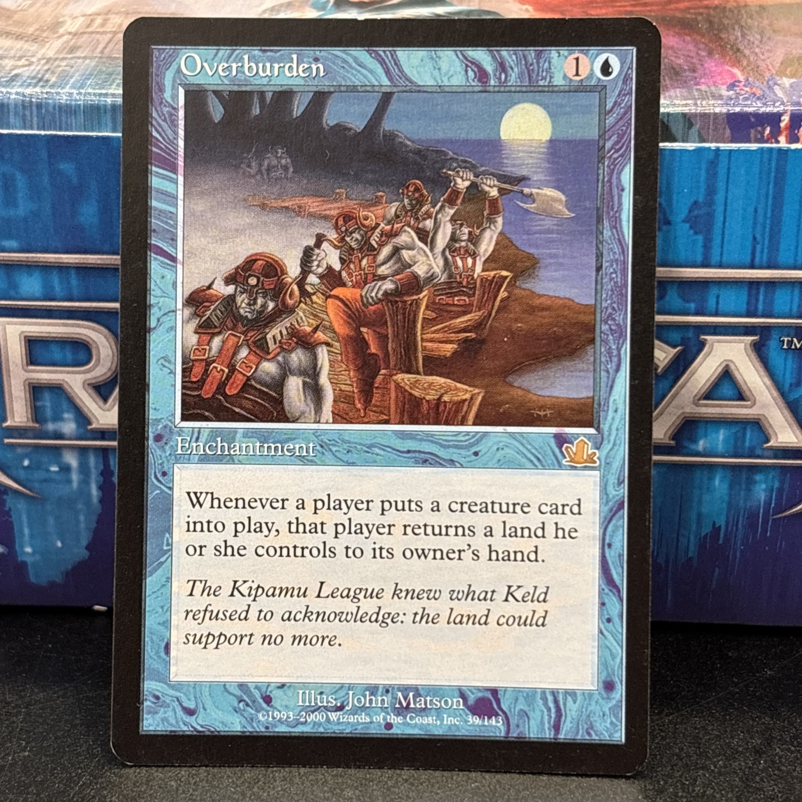 MTG Overburden Prophecy Regular NM