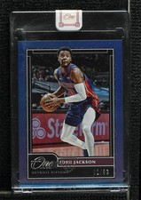 2020-21 Panini One and One Blue 2/30 Josh Jackson #35 10pj