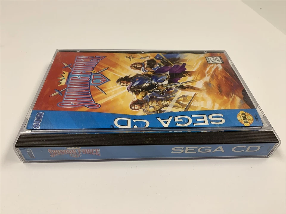 Shining Force CD (Sega CD) - CIB - Complete in Box w/ Manual & Reg Card! - Image 3 of 4
