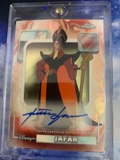 Marketplace image: 2026 Topps Chrome Disney Jafar AA-JF Jonathan Freeman Auto SUPERFRACTOR 1/1