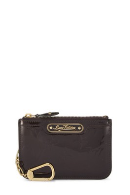 Louis Vuitton Amarante Monogram Vernis Pochette Clefs MM - WGACA
