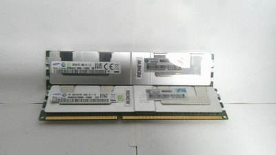 Lot of 2 Samsung 32GB PC3L-10600L ECC RAM p/n M386B4G70BM0-YH9Q