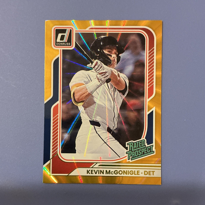 Panini 2026 Donruss Baseball Rated Prospect Gold Kevin McGonigle #157 /299